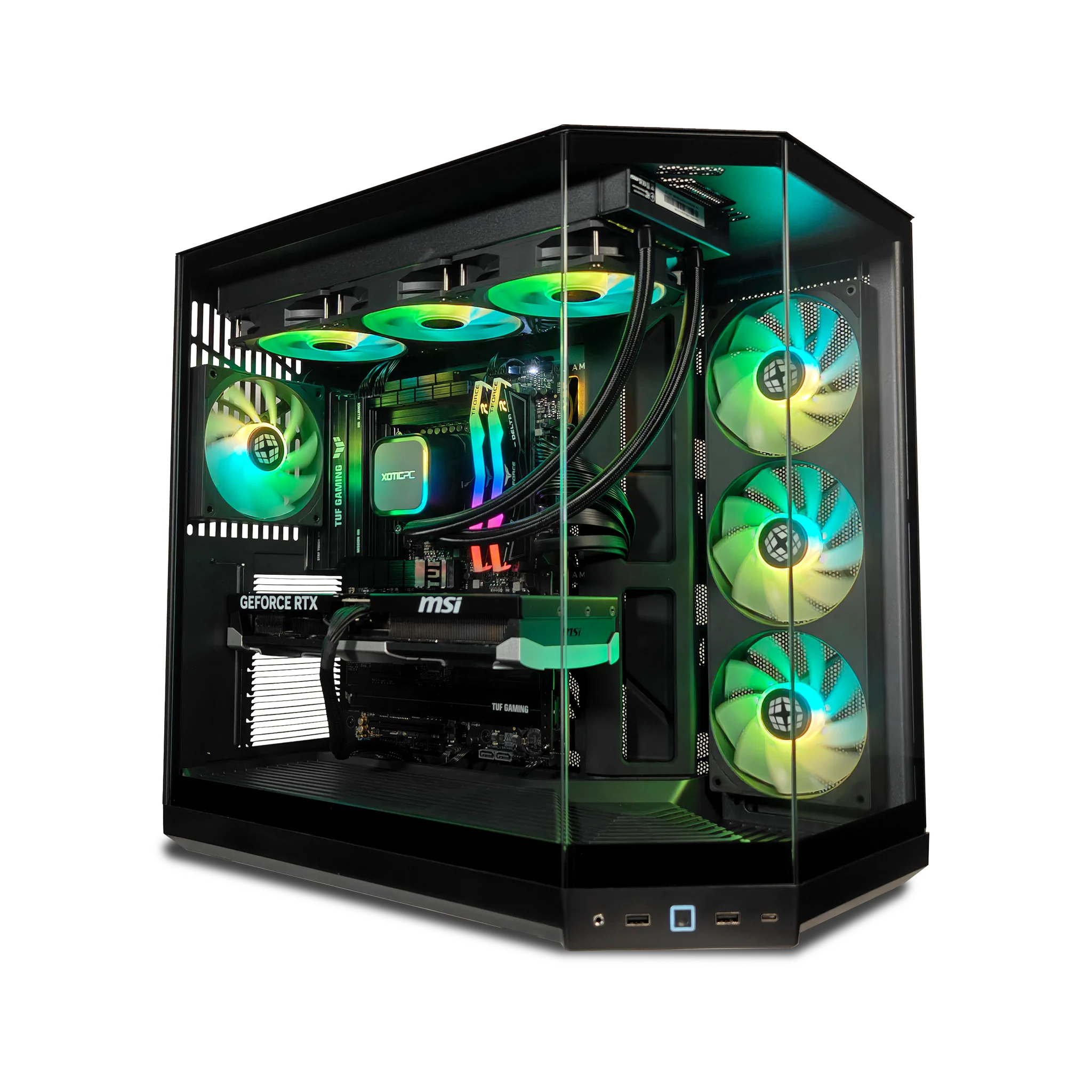 XOTIC PC Y50 Extreme Gaming PC, NVIDIA GeForce RTX 5070 Ti, Intel Core Ultra 7 270K Plus, 32GB DDR5, 2TB SSD product photo