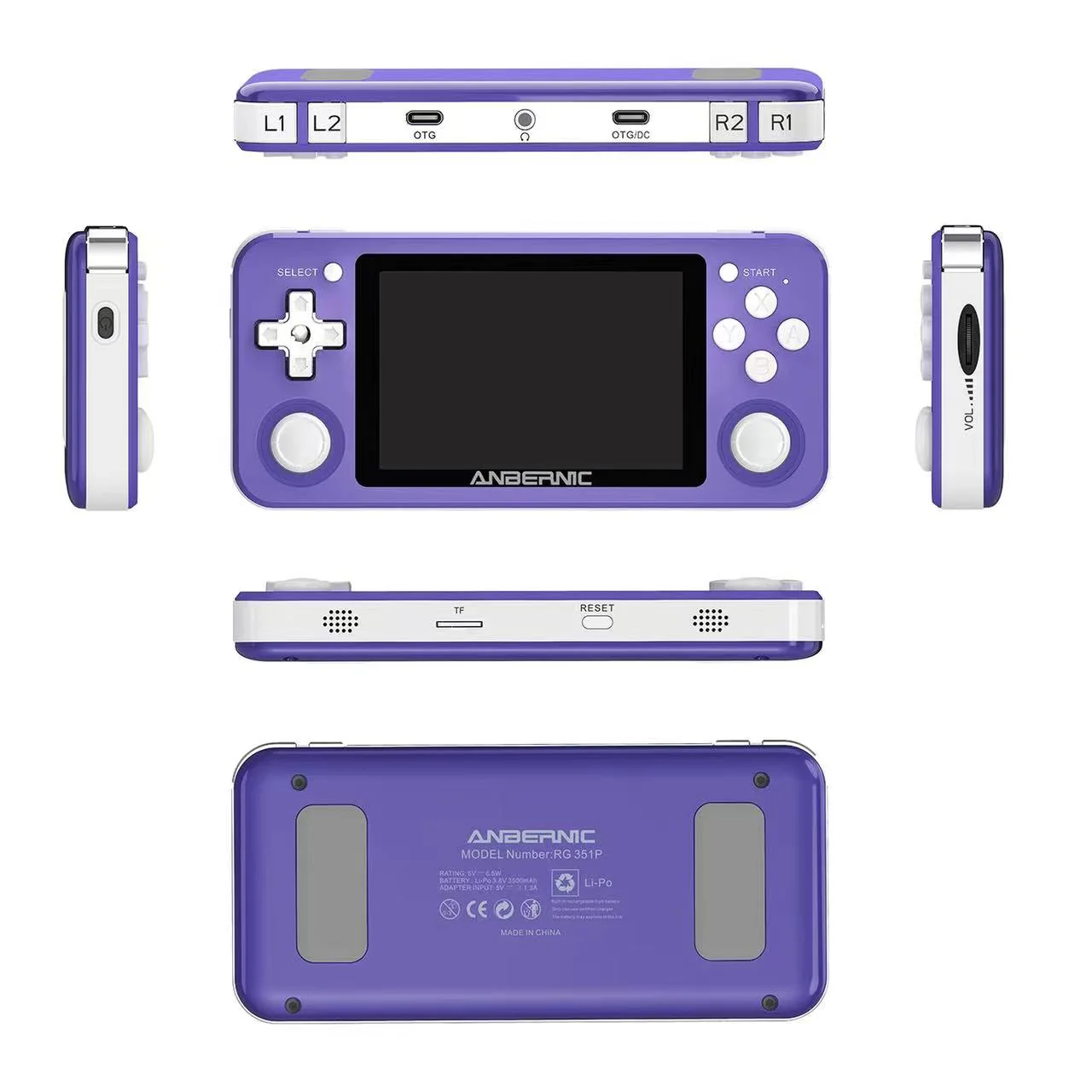 ANBERNIC RG351P · 64G Purple product photo