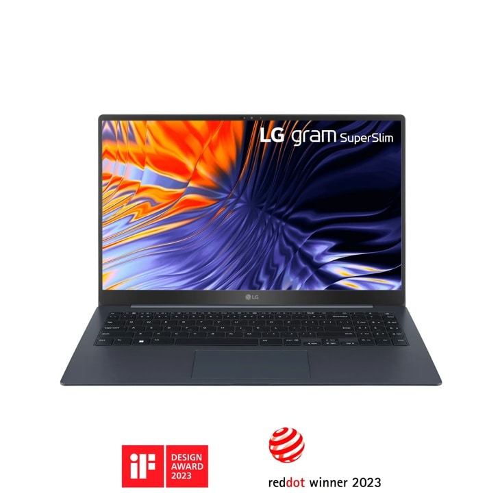 LG gram SuperSlim 15.6 Inch OLED Laptop, Intel® 13th Gen Core® i7 Evo™ Platform, Windows 11 Home, 16GB RAM, 1TB SSD, Neptune Blue product photo