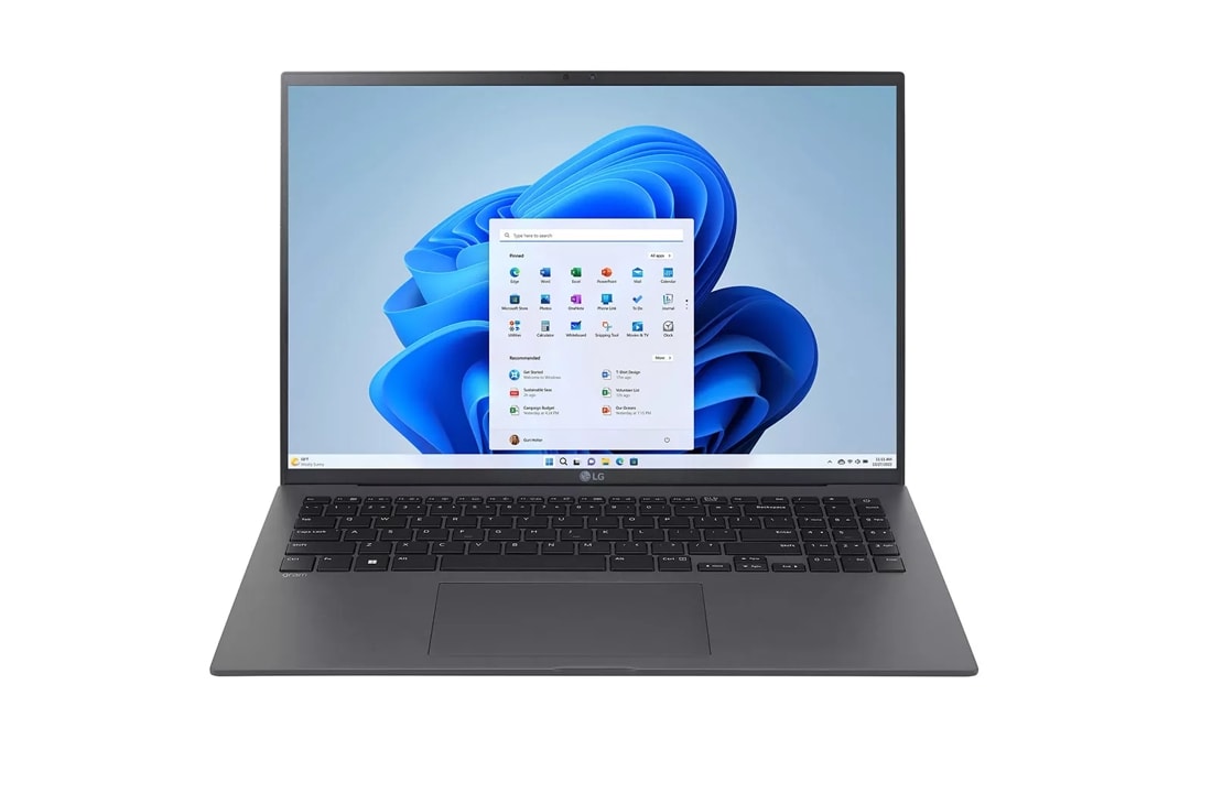 LG gram 16 Inch Lightweight Laptop, Intel® 13th Gen Core® i5 Evo™ Platform, Windows 11 Home, 16GB RAM, 512GB SSD, Gray product photo