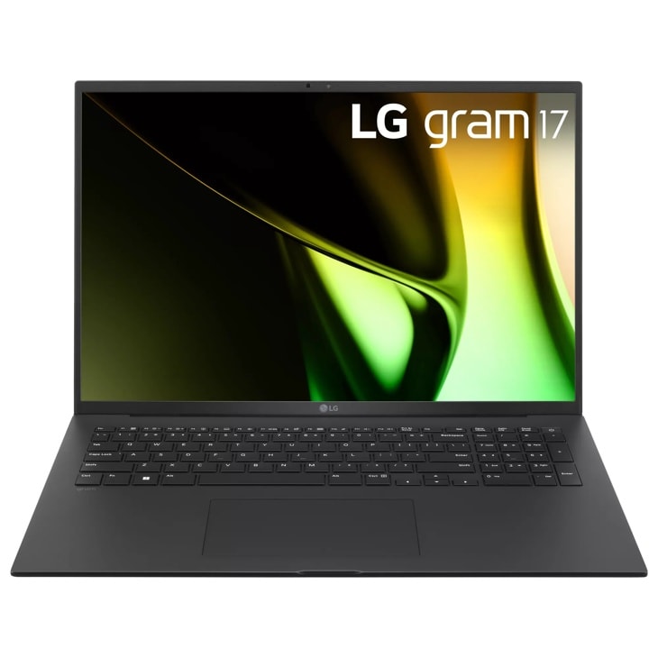 LG gram 17 Inch Lightweight Laptop, Intel® Evo™ Edition - AI-enabled Intel® Core™ Ultra 7 processor, Windows 11 Home, 16GB RAM, 512GB SSD, Black product photo