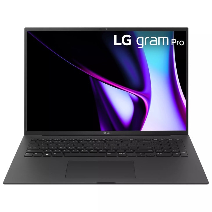 LG gram Pro 17 Inch Thin and Lightweight Laptop, Intel® Evo™ Edition - AI-enabled Intel® Core™ Ultra 7 processor, Windows 11 Home, 16GB RAM, 1TB SSD, Black product photo