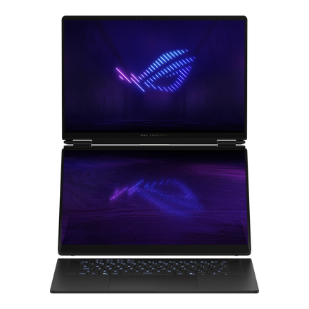 ROG Zephyrus Duo Gaming Laptop, 16” ROG Nebula 3K OLED 120Hz Display, Intel Core Ultra 9 386H Processor, NVIDIA GeForce RTX 5090, 32GB RAM, 1TB SSD, Windows 11 Home, GX651AX-DB96 product photo