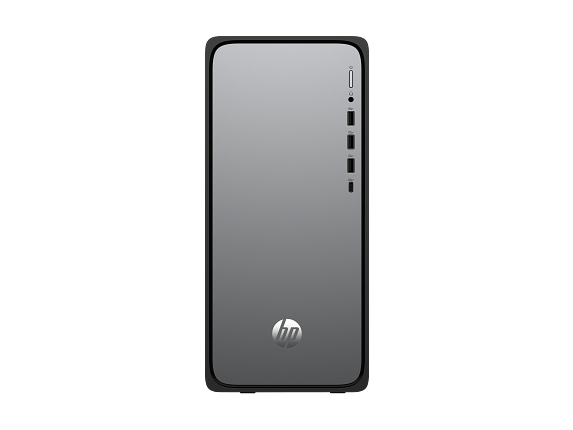 HP OmniDesk Desktop M02-0055t PC, Windows 11 Home, Intel® Core™ i5, 16GB RAM, 512GB SSD, Meteor silver product photo