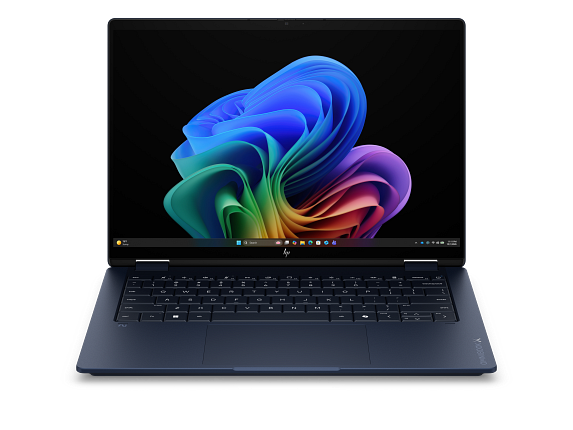 HP OmniBook X Flip 2-in-1 Laptop Next Gen AI 14, Windows 11 Home, 14", Touch screen, Intel® Core™ Ultra 7, 32GB RAM, 1TB SSD, 3K, Atmospheric blue, 2 year warranty product photo
