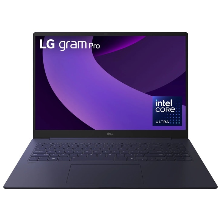 LG gram Pro 16 Inch, Thin and Lightweight Laptop, Windows 11 Home, Intel® Evo™ Edition - Intel® Core™ Ultra 7, 32GB RAM, 1TB SSD, RTX 5050, Black product photo