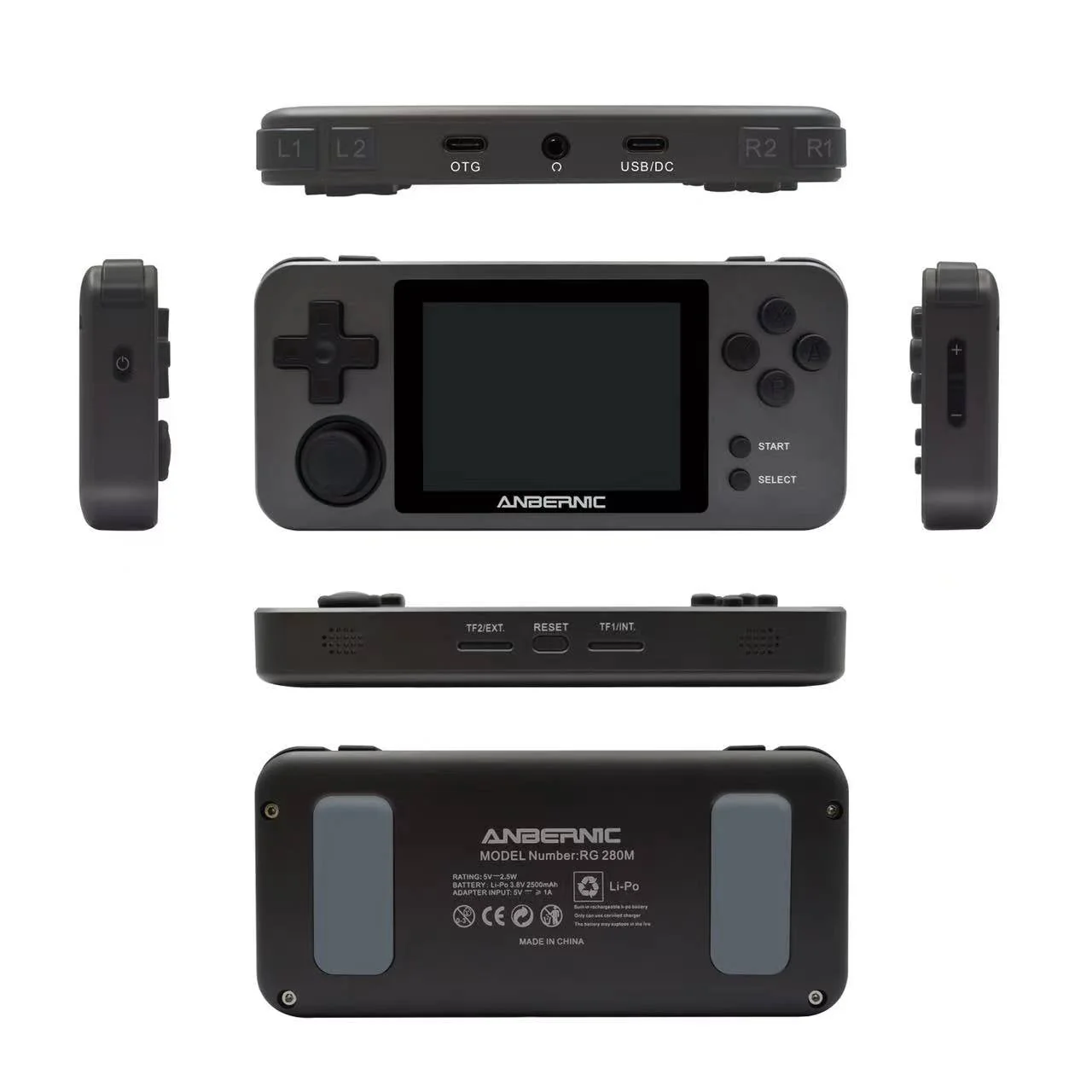 ANBERNIC RG280M · 48G BLACK product photo