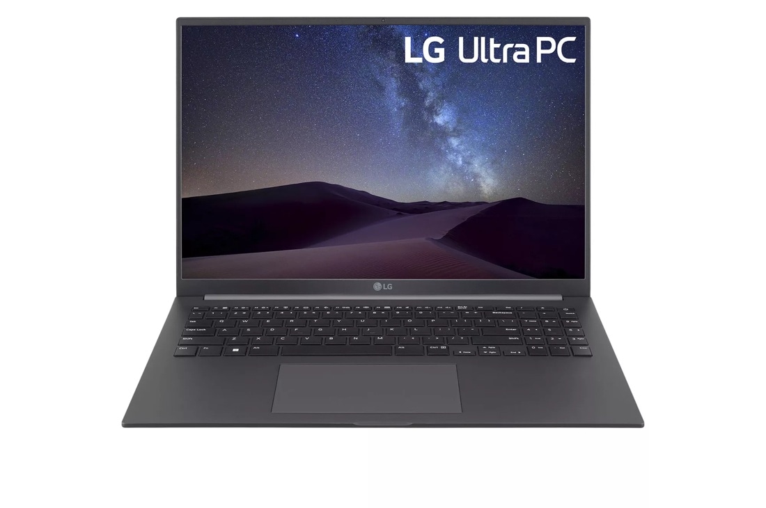 LG UltraPC 16 Inch Lightweight Laptop, Ryzen™ 7 7730U, Windows 11 Home, 16GB RAM, 512GB SSD, Charcoal Gray product photo