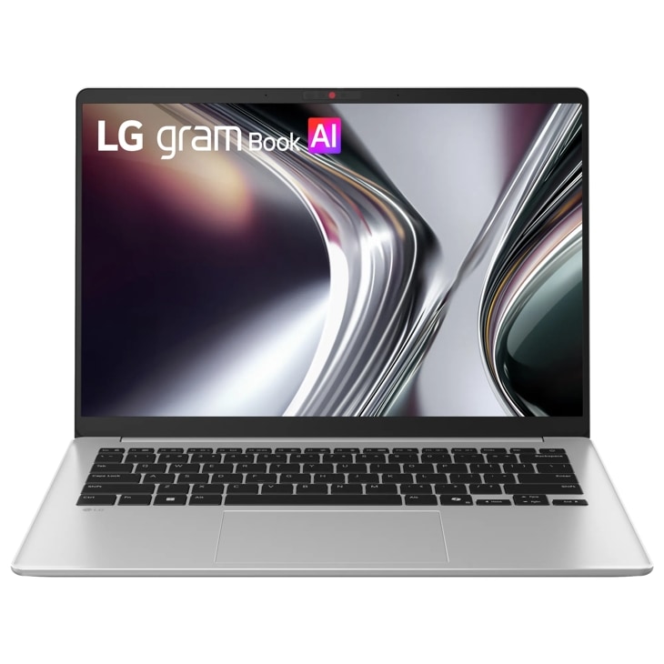 LG gram Book 14 Inch, Windows 11 Home, Touchscreen Laptop, Intel® Core™ 5, 8GB RAM, 256GB SSD, Silver product photo