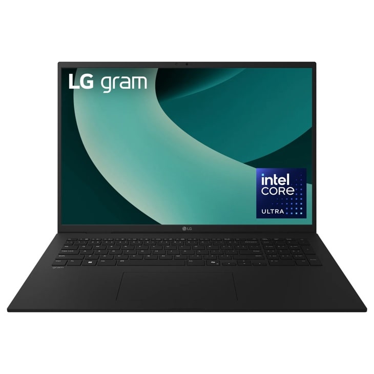 LG gram 17 Inch, Copilot+ PC, Thin and Lightweight Laptop, Windows 11 Home, Intel Evo Edition - Intel® Core™ Ultra 7, 16GB RAM, 2TB (2x1TB) SSD, Black product photo