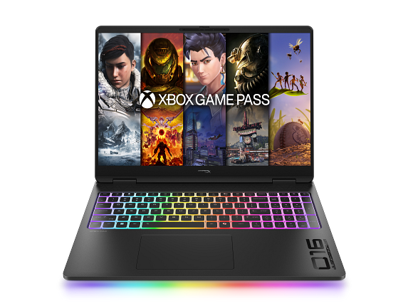 HyperX OMEN MAX 16 inch Gaming Laptop PC 16, Windows 11 Home, 16", Intel® Core™ Ultra 7, 32GB RAM, 1TB SSD, NVIDIA® GeForce RTX™ 5080, 2.5K, Shadow black product photo