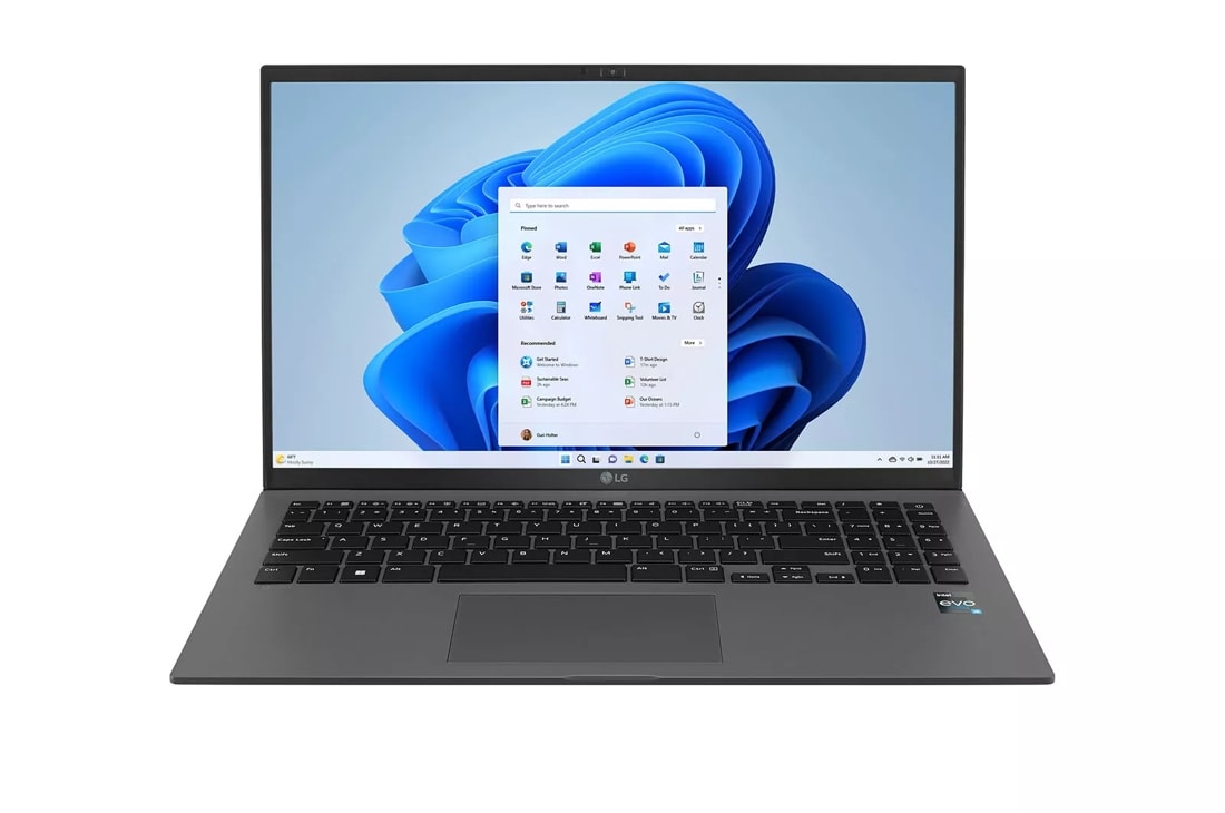 LG gram 15.6 Inch Lightweight Laptop, Intel® 13th Gen Core® i7 , Windows 11 Home, 32GB RAM, 1TB SSD, Gray product photo