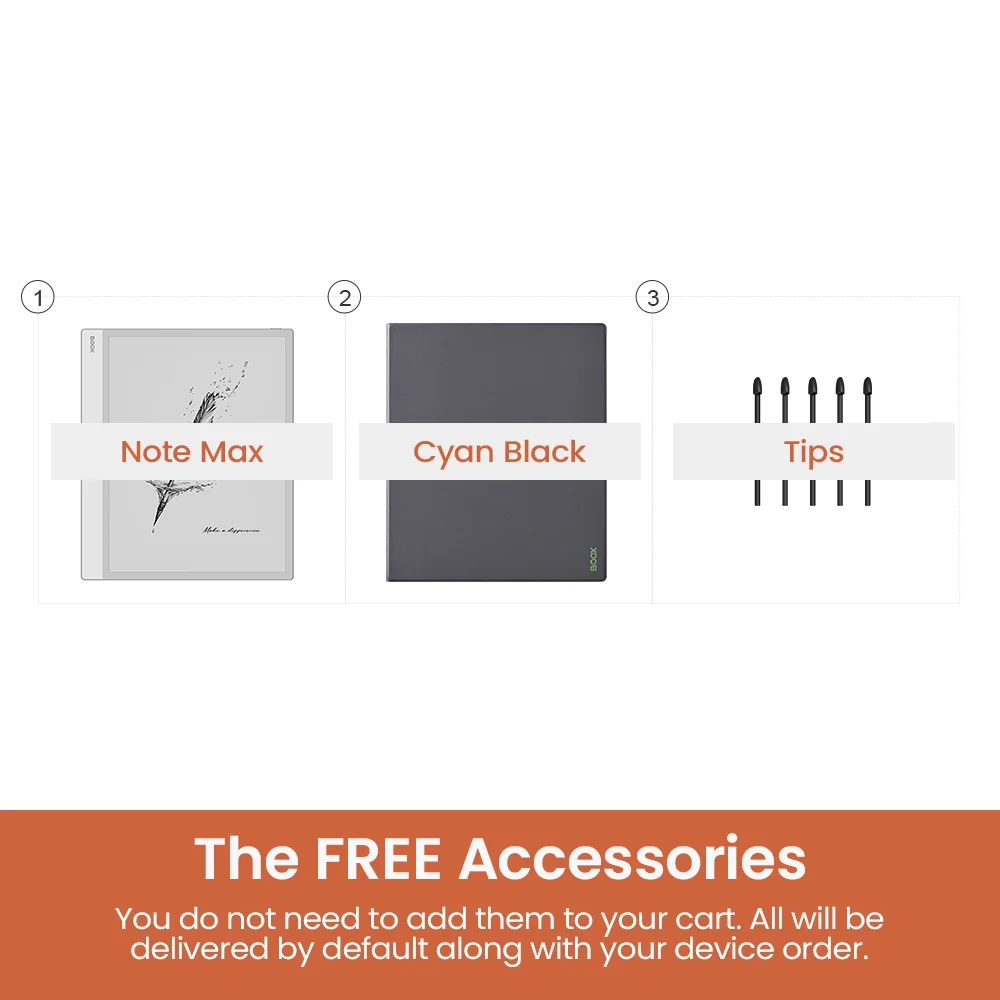 BOOX Note Max - Standard Bundle product photo