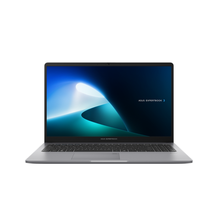ExpertBook P1 Business Laptop, 15.6" FHD Anti-Glare Display, Intel Core 5 Processor 210H, 16GB DDR5 RAM, 512GB NVMe SSD, Windows 11 Pro, Misty Grey, P1503CVA-XB54 product photo