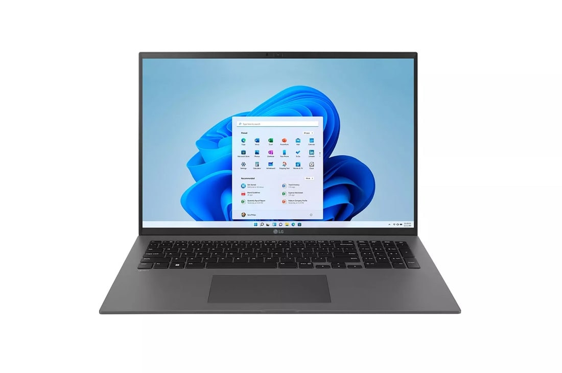 LG gram 17 Inch Lightweight Laptop, Windows 11 Home, Intel® 12th Gen Core® i5 Evo™ Platform, 16GB RAM, 512GB SSD, Gray product photo