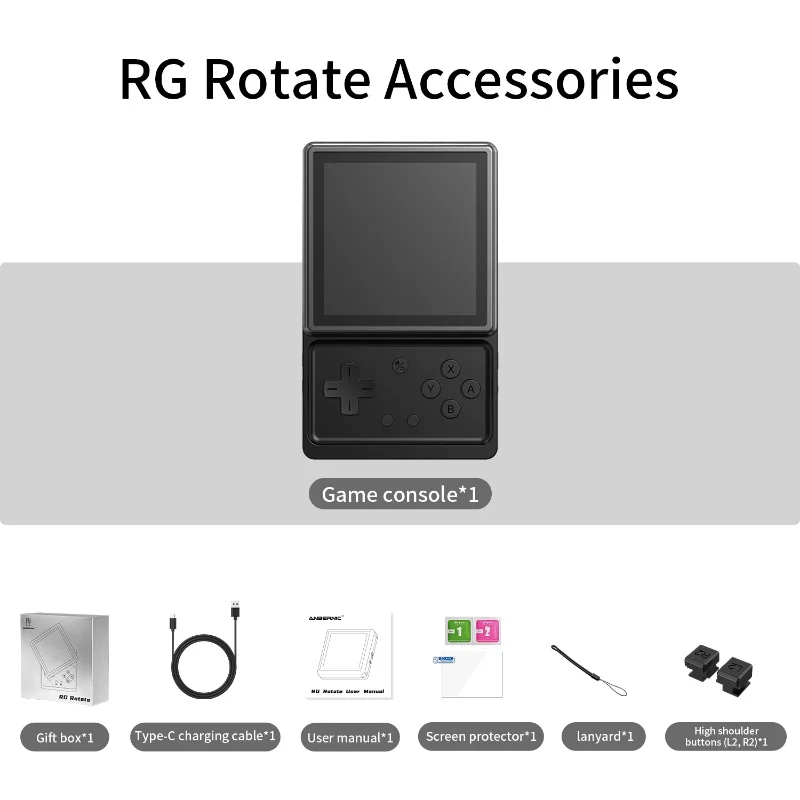 ANBERNIC RG Rotate · Standard Version(No SD Card) product photo