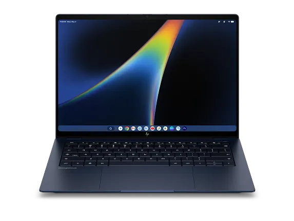 HP Googlebook 14, Googlebook OS, 14", Touch screen, Snapdragon® X Elite, 16GB RAM, 512GB SSD, 3K product photo