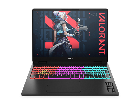 OMEN MAX Gaming Laptop 16-ak0047nr 16", Windows 11 Home, Windows Laptop, AMD Ryzen™ AI 7, 16GB RAM, 1TB SSD, NVIDIA® GeForce RTX™ 5070, WQXGA, Shadow black product photo