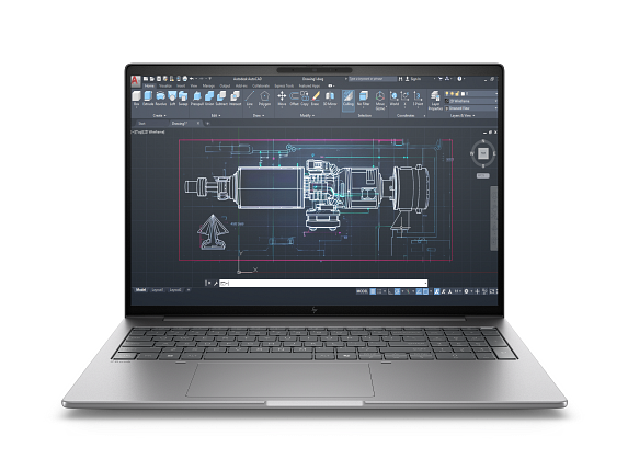 HP ZBook 8 G1i 16 Mobile Workstation PC Touch with 3 Yr Warranty & Wolf Pro Security product photo