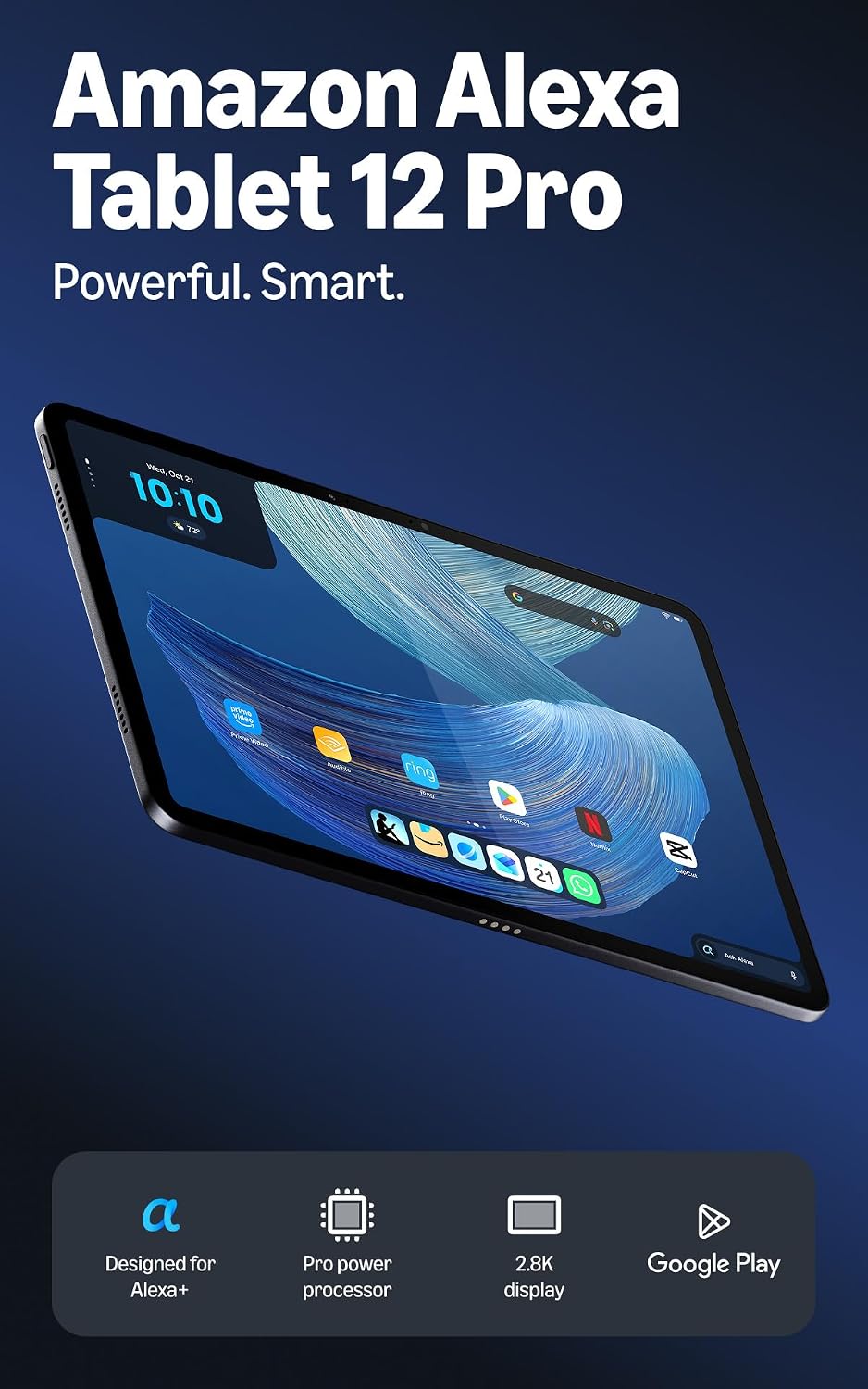 Amazon Alexa Tablet 12 Pro (2026) - 8 GB RAM, 128 GB product photo