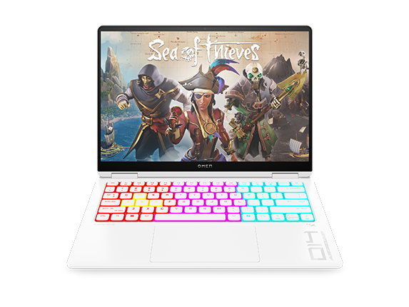 OMEN Transcend Laptop 14-fb1047nr 14", Windows 11 Home, Intel® Core™ Ultra 7, 16GB RAM, 1TB SSD, NVIDIA® GeForce RTX™ 5060, 3K, Ceramic white product photo