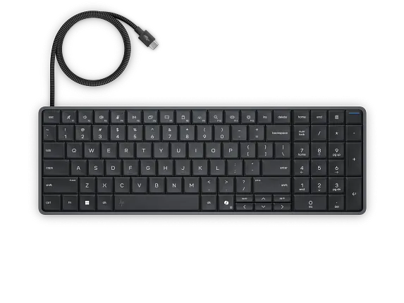 HP EliteBoard G1a Next Gen AI PC (Attached Cable) with 3 Yr Warranty & Wolf Pro Security product photo