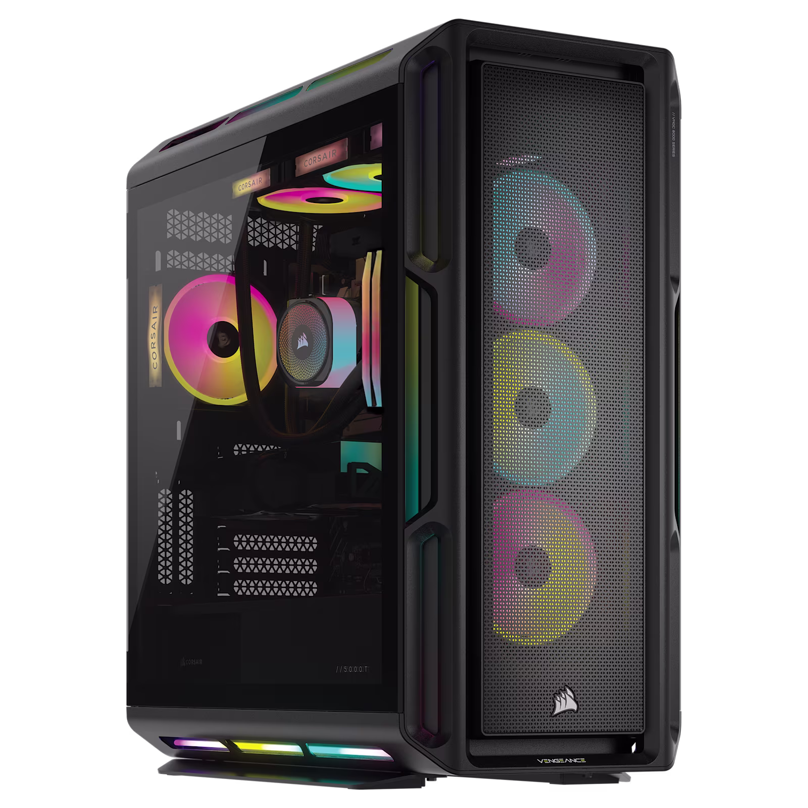Corsair VENGEANCE a8200 Gaming PC: AMD Ryzen 9 9950X3D, GeForce RTX 5080, 64GB DDR5, 4TB (2TB/2TB) M.2 SSD, Win11 Pro product photo