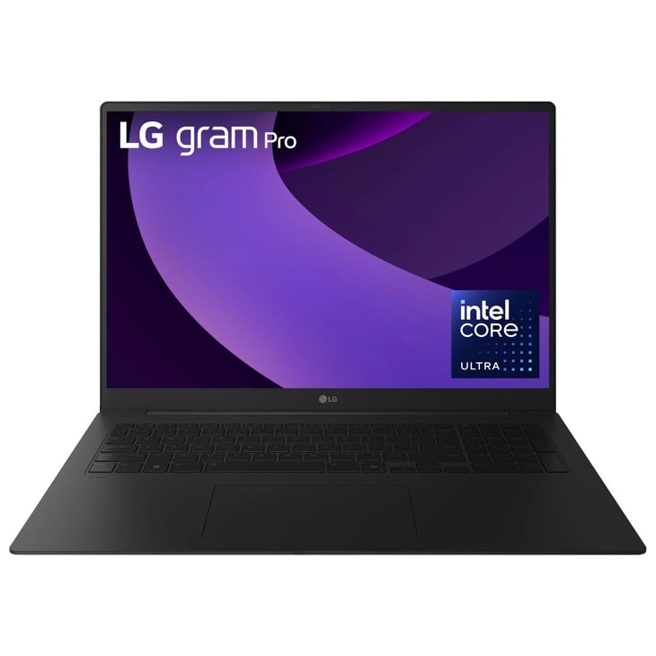 LG gram Pro 17 Inch, Thin and Lightweight Laptop, Windows 11 Home, Intel® Evo™ Edition - Intel® Core™ Ultra 9, 32GB RAM, 1TB SSD, RTX 5050, Black product photo