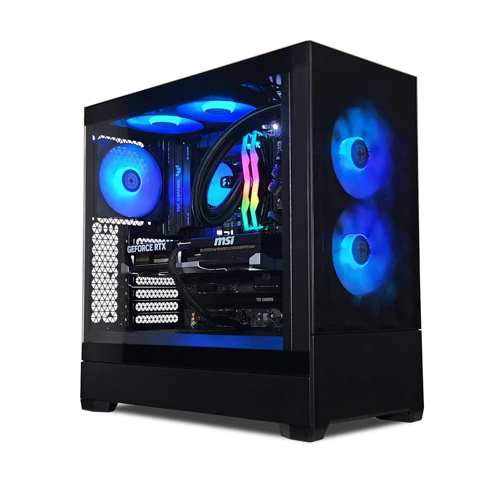 XOTIC PC Pop Air Extreme Gaming PC, Intel Core Ultra 5 245K, NVIDIA GeForce RTX 5070 Ti, 32GB DDR5, 2TB NVMe SSD product photo
