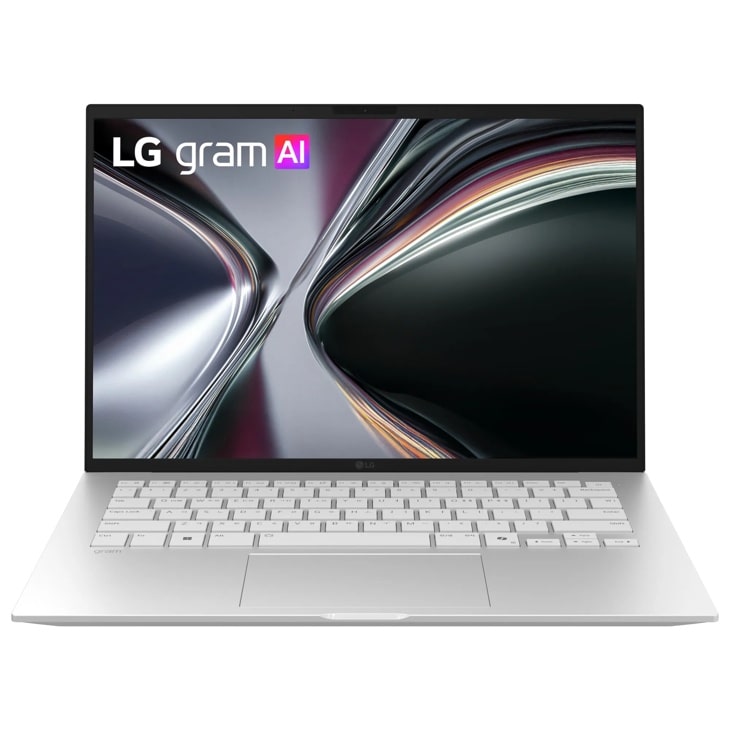 LG gram 14 Inch Copilot+ PC, Windows 11 Home, Lightweight Dual AI Laptop, AMD Ryzen™ AI 7, 16GB RAM, 1TB SSD, Silver product photo